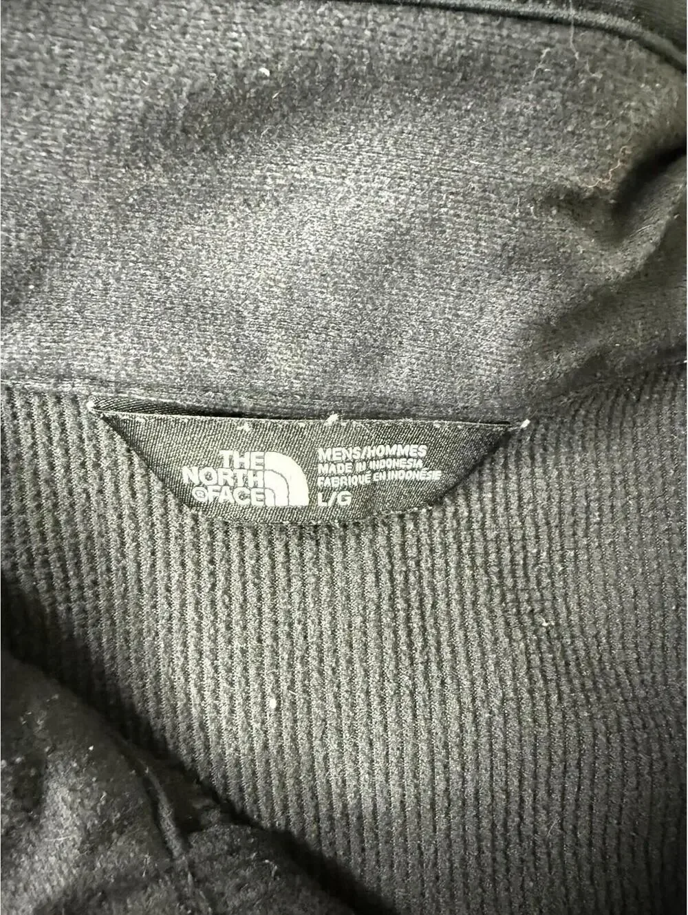 The North Face Windwall Vest Mens Large Black Full Zip
